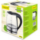 Virdulys Maestro 1,2 l Transparent/Black MR062 