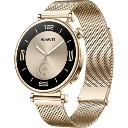 Išmanusis laikrodis Huawei Watch GT4 41mm Gold Milanese / Aurora-B19M