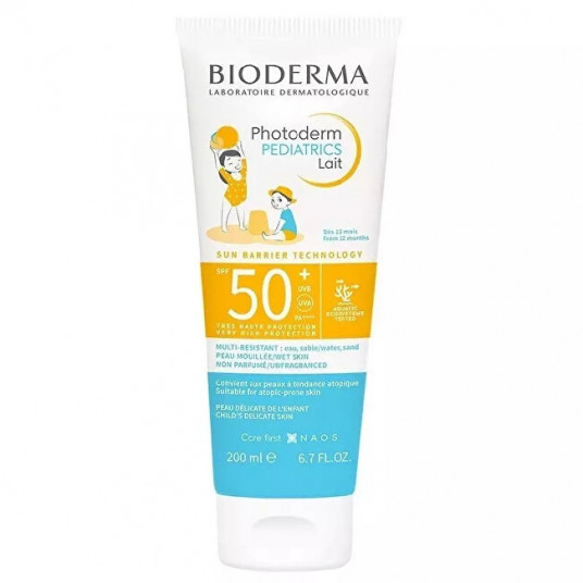 Bioderma - Sunscreen milk Photoderm Pediatrics Lait SPF 50+ 200 ml