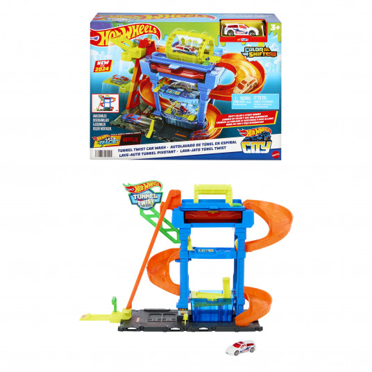 Hot Wheels rinkinys „Tunelinė autoplovykla“, HTN80