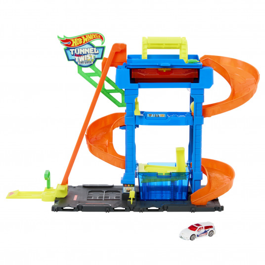 Hot Wheels rinkinys „Tunelinė autoplovykla“, HTN80