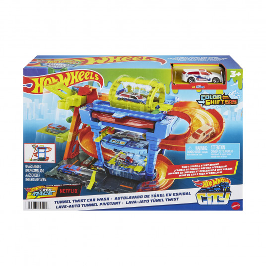 Hot Wheels rinkinys „Tunelinė autoplovykla“, HTN80