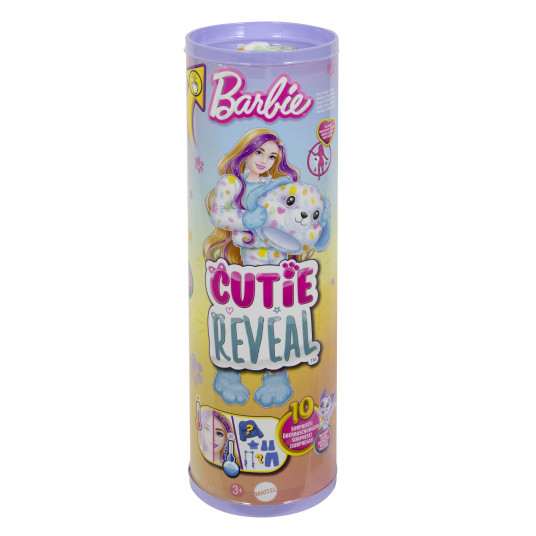 „Barbie Cutie Reveal“ šunelės dalmantinės rinkinys, spalvotų sapnų serija HRK41