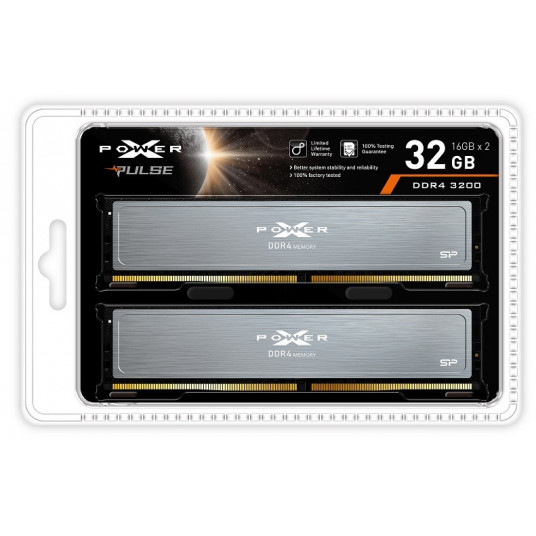 Silicon Power XPOWER Pulse Gaming DDR4 32GB (2x16GB) 3200MHz CL16 1,35V
