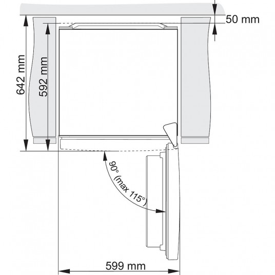 Šaldytuvas GORENJE NRK6202AW4