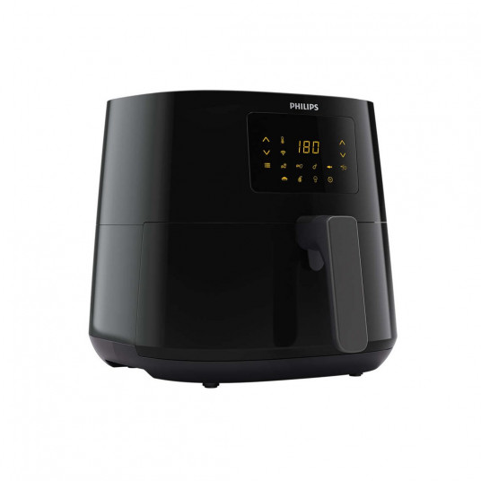 Karšto oro gruzdintuvė Philips Essential HD9280/70 6,2 L 2000 W Juoda, Sidabras