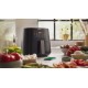 Karšto oro gruzdintuvė Philips Essential HD9280/70 6,2 L 2000 W Juoda, Sidabras