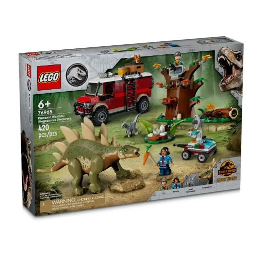 LEGO® 76965 Jurassic World Dinozaurų misijos: stegozauro atradimas