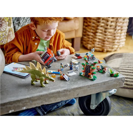 LEGO® 76965 Jurassic World Dinozaurų misijos: stegozauro atradimas