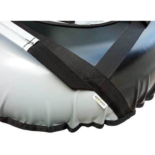 Slidinėjimo ratas SANRO SNOW TUBE 95cm, juodai-pilka