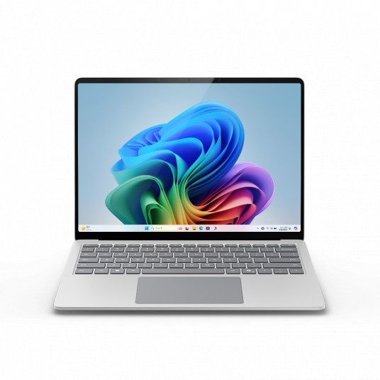 Nešiojamas kompiuteris Microsoft Surface Laptop – Copilot + PC – 13.8” touchscreen – Snapdragon® Plus – 16GB Memory – 256GB SSD – 7th Edition – Platinum ZGJ-00025