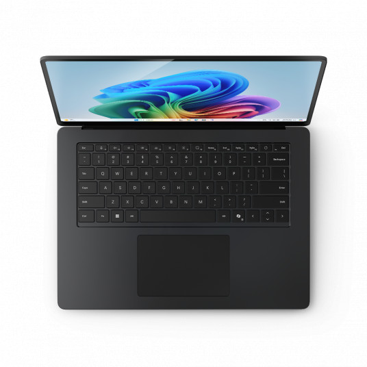 Nešiojamas kompiuteris Microsoft Surface Laptop – Copilot + PC – 15” touchscreen – Snapdragon® Elite – 16GB Memory – 512GB SSD – 7th Edition – Graphite