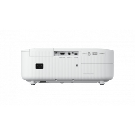 Epson 3LCD projektorius EH-TW6250 4K PRO-UHD 3840 x 2160 (2 x 1920 x 1080), 2800 ANSI liumenų, baltas, Wi-Fi, lempos garantija 12 mėn.