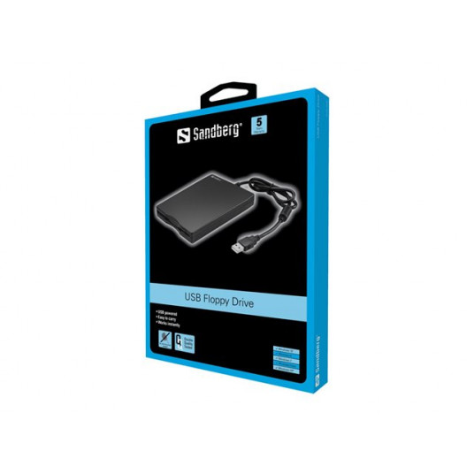 SANDBERG USB diskelių mini skaitytuvas