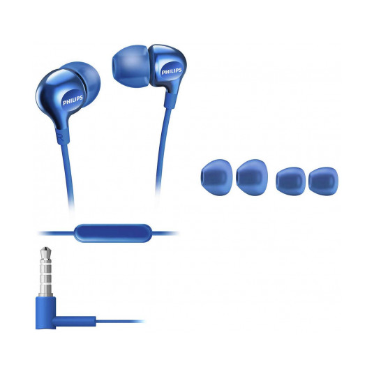 Ausinės Philips SHE3555BL Blue