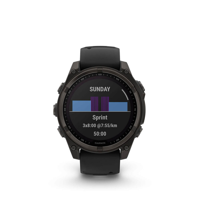Išmanusis laikrodis Garmin Fenix 8 Solar Sapphire 47mm