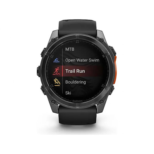 Išmanusis laikrodis Garmin Fenix 8 AMOLED 51mm Slate Gray/Black Band 010-02905-00