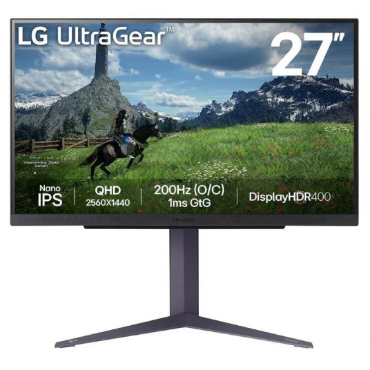 LG 27GS85Q-B - 27'' | Nano IPS | QHD | 1ms | 200Hz