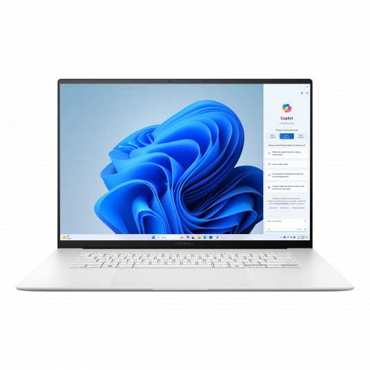 ASUS ZenBook S White - 16" OLED, 120Hz, 2K (2880x1800) Glossy | AMD Ryzen AI 9 365 | RAM 24GB DDR5x | SSD 1TB | AMD Radeon 880M Graphics | Integrated | ENG keyboard + backlit | Windows 11 Home | 1.5 kg | UM5606WA-RK217W 90NB13M2-M00FV0
