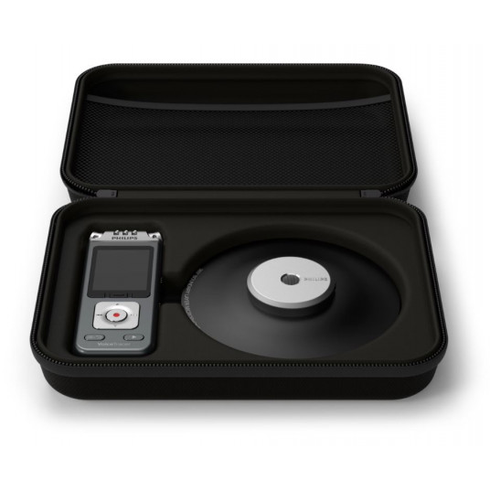 Balso diktofonas DVT8115 8GB atmintis, 360° įrašymas, microSDHC 32GB