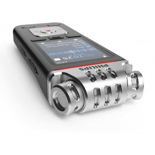 Balso diktofonas DVT8115 8GB atmintis, 360° įrašymas, microSDHC 32GB