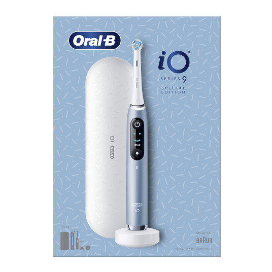 Elektrinis dantų šepetėlis IOM9.1A1.1ADH Oral-B iO9 Aqua Marine Special Edition