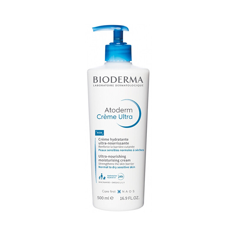 Bioderma Atoderm Ultra-Nourishing Moisturising Cream 500 ml