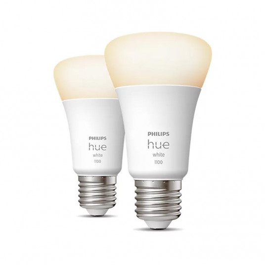 Philips Hue Soft-šiltas 9,5W A60 E27 2vnt