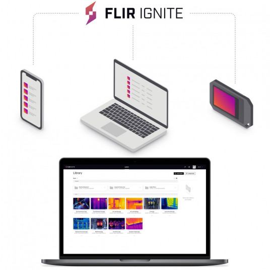 Flir kompaktiška šiluminė kamera C3-X