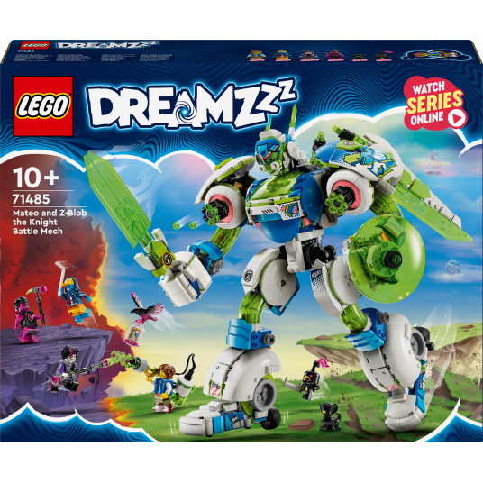 LEGO® 71485 DREAMZzz™ Mateo ir riteris-kovinis robotas Z-Blob