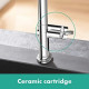 Virtuvinis maišytuvas su ištraukiama žarna Hansgrohe Talis M54 72802000, chromo