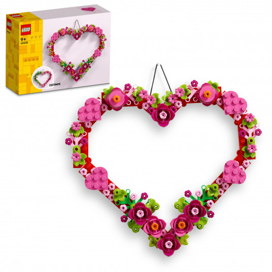 LEGO® 40638 Iconic Širdelės ornamentas