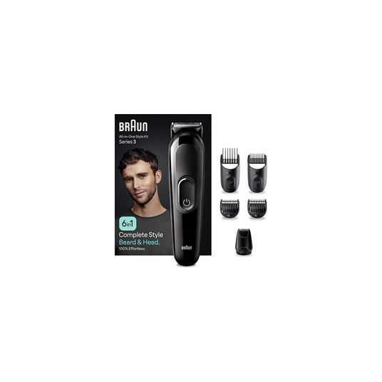Braun MGK 3410 Black - Plaukų ir barzdos kirpimo mašinėlė