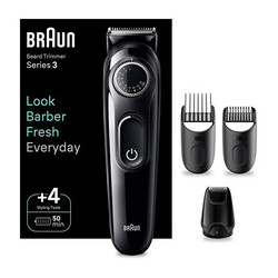 Braun 3420 Grey - Barzdos ir plaukų kirpimo mašinėlė