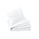 Bedding set - 2 parts - 135x100, 40x60 - WHITE