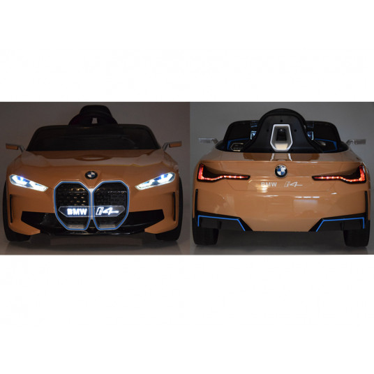 BMW i4 battery-powered electric car for children, remote control PA0310 ZL
