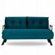 Sofa-lova Hanah Home Sando 2 - žalia