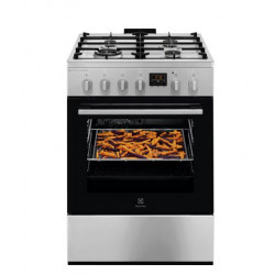 Dujinė viryklė su elektrine orkaite Electrolux LKK664220X