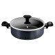 DEEP PAN TWO HANDLES 24CM WITH LID SO LIGHT Tefal