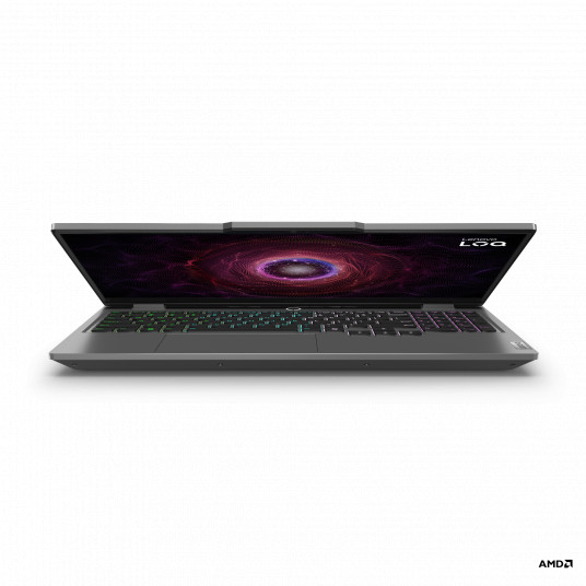 Nešiojamas kompiuteris Lenovo LOQ 15ARP9, AI-Powered Gaming PC, 15.6 FHD 144Hz G-SYNC, AMD Ryzen 7, RAM 16GB, 512GB SSD, NVIDIA GeForce RTX 4070, Windows 11 Home, Luna Grey 83JC009CUS