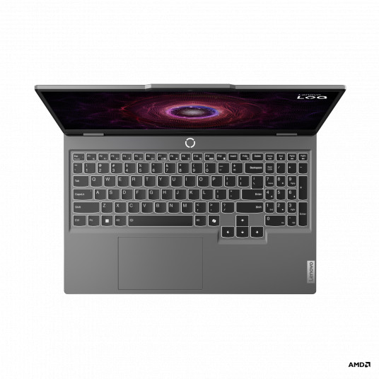 Nešiojamas kompiuteris Lenovo LOQ 15ARP9, AI-Powered Gaming PC, 15.6 FHD 144Hz G-SYNC, AMD Ryzen 7, RAM 16GB, 512GB SSD, NVIDIA GeForce RTX 4070, Windows 11 Home, Luna Grey 83JC009CUS