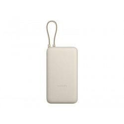 Išorinė baterija Xiaomi 33W Power Bank 20000 mAh USB-C/USB-C cable/USB-A with Integrated Cable Tan