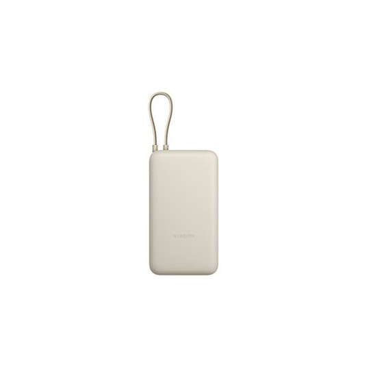 Išorinė baterija Xiaomi 33W Power Bank 20000 mAh USB-C/USB-C cable/USB-A with Integrated Cable Tan