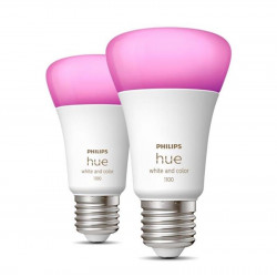 Philips Hue White&Color Amb. E27, 2x 9W lemputė
