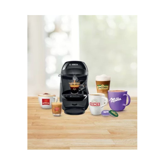 "Tassimo Happy Black" juodas BOSCH kapsulių aparatas