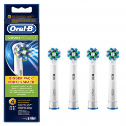 Dantų šepetėlio antgaliai Oral-B Power Crossaction EB50-4, 4 vnt.