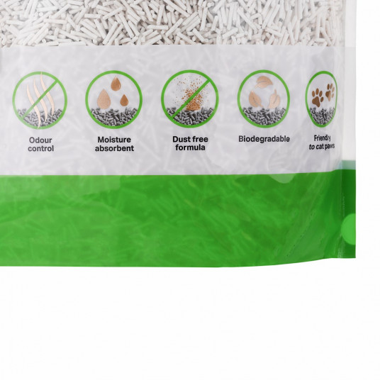 DIAMENTIQ Tofu Clumping Litter 4 kg NATURAL