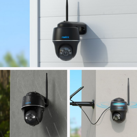 "Reolink" ARGUS serijos B430 juoda (ARGUS PT 5MP USB-C juoda)