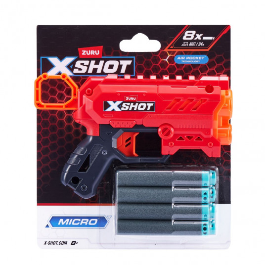 X-SHOT žaislinis šautuvas Micro 2.0, 36726TQ1