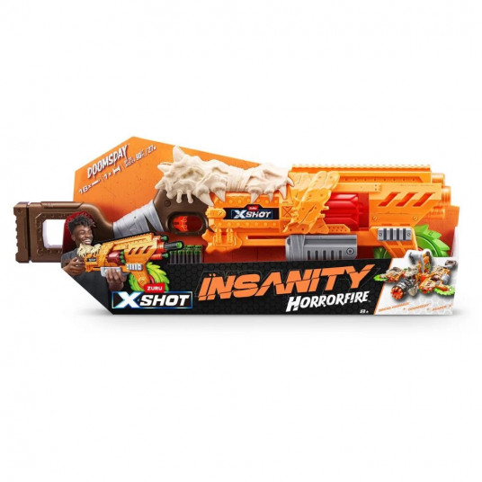 X-SHOT žaislinis šautuvas Insanity Horrorfire Doomsday, 36732